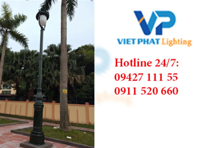 Cột đèn sân vườn DC05B 1 đèn nữ hoàng